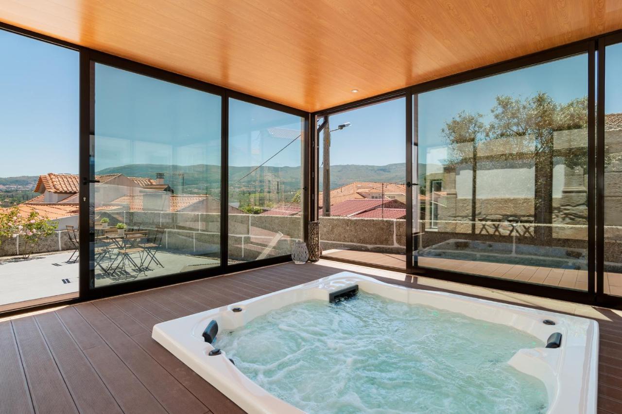 Casa De Lagarinhos Jacuzzi Spa Jogos Gym - Serra Da Estrela - Seia - Gouveia Gouveia  Dış mekan fotoğraf