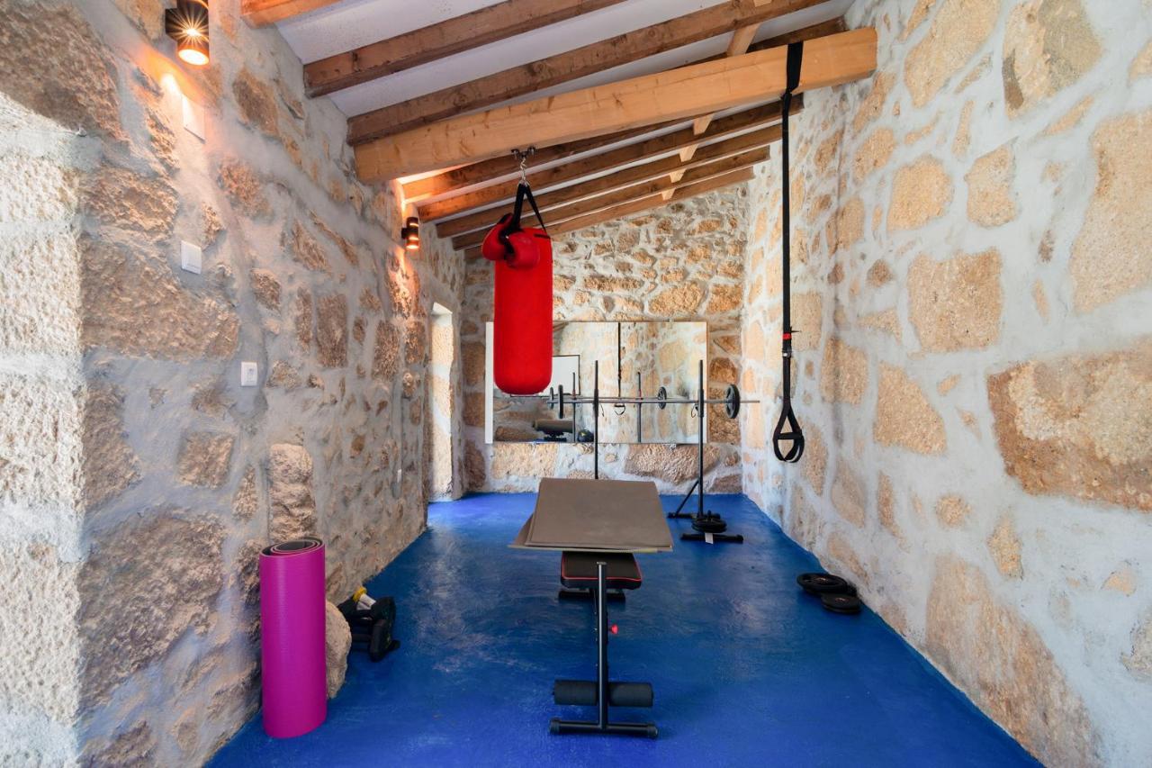 Casa De Lagarinhos Jacuzzi Spa Jogos Gym - Serra Da Estrela - Seia - Gouveia Gouveia  Dış mekan fotoğraf